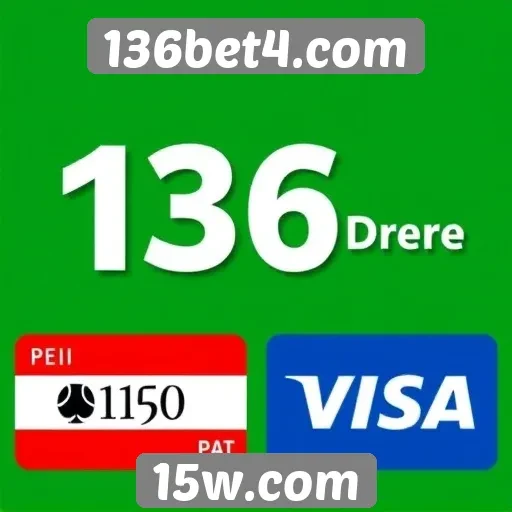 Métodos de pagamento aceitos por 136bet4.com